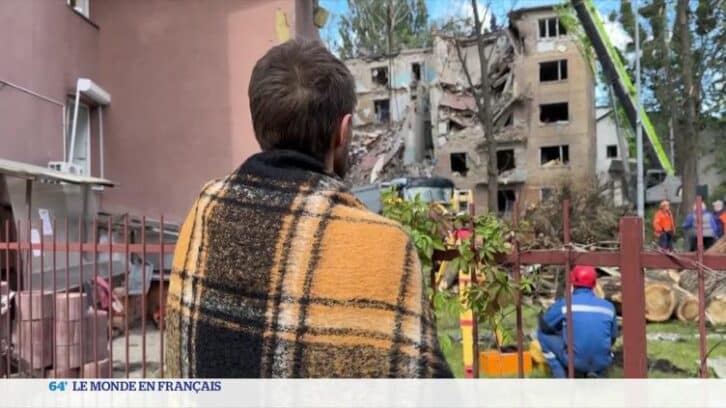 Image à la une de Ukraine : nouvelle attaque massive sur Kiev et sa région
