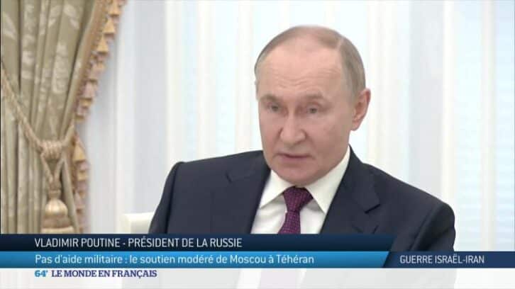 Image à la une de Israël-Iran : pas d’aide militaire, le soutien modéré de Moscou à Téhéran