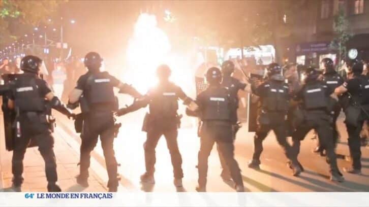 Image à la une de Manifestation monstre en Serbie