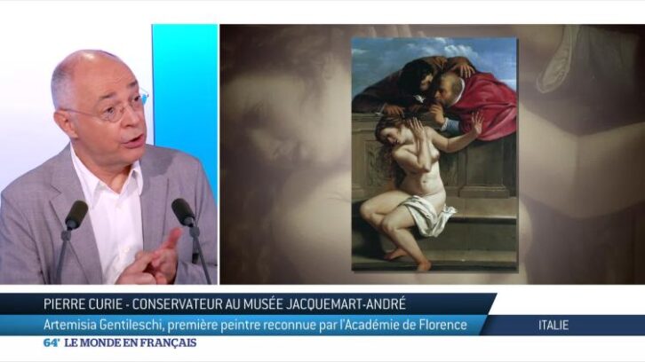 Image à la une de Italie : Artemisia Gentileschi, 1er peintre reconnu par l’Académie de Florence