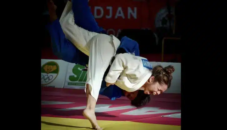 Image à la une de Laura Rasoanaivo : Un parcours éclair aux Championnats du Monde de Judo de Budapest
