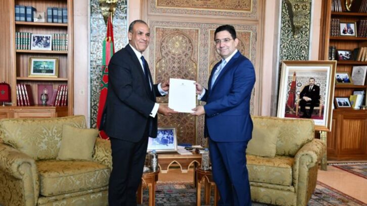 Image à la une de Le Maroc et l’Égypte rejettent tout « déplacement forcé » des Palestiniens et prévoient de renforcer leurs relations
