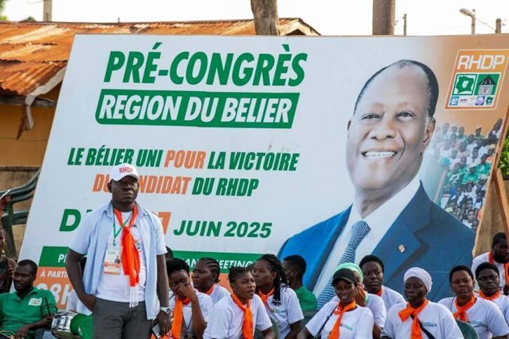 Image à la une de Ouattara et le RHDP, Sidi Ould Tah à la BAD, Tshisekedi et Fayulu, jihadistes au Sahel et étudiants africains face à Trump : les 5 infos qu’il ne fallait pas rater