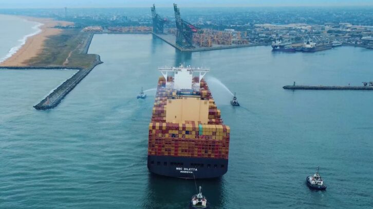 Image à la une de Avec MSC, le port de Lomé fait jeu égal avec les géants d’Afrique de l’Ouest