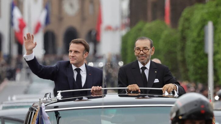 Image à la une de Mohammed VI attendu à Paris : point culminant d’un très lent réchauffement
