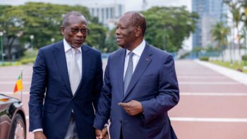 Image à la une de Entre Patrice Talon et Alassane Ouattara, discret lobbying pour une institution de la Cedeao