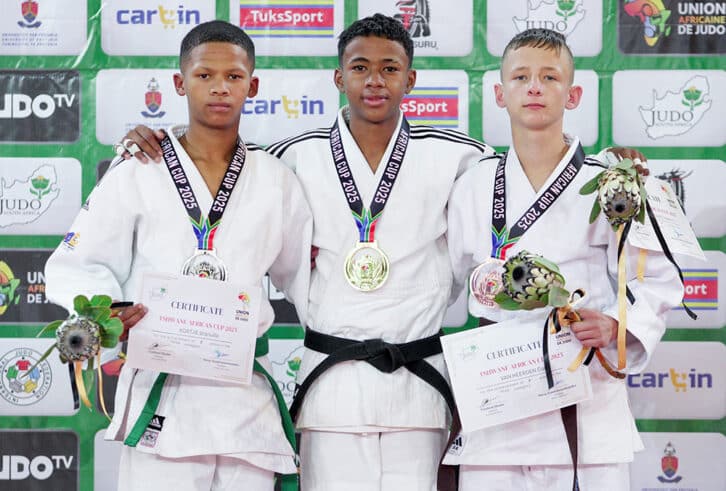 Image à la une de JUDO – OPEN DE PRETORIA – Hajaina et Kevin arrachent l’or