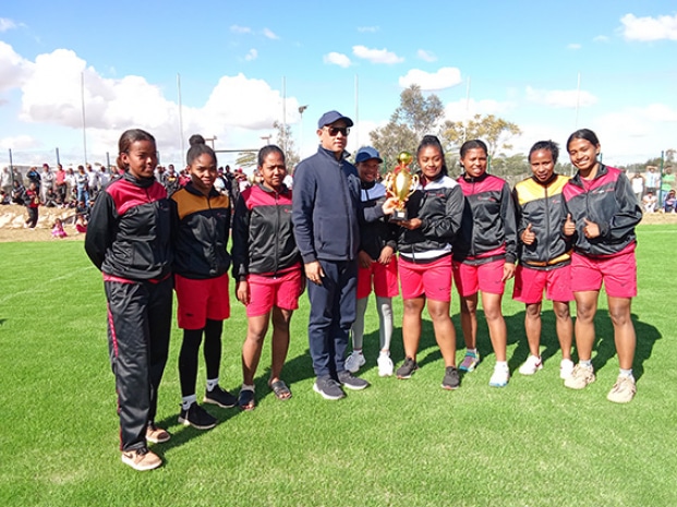 Image à la une de Tournoi inter-sites du groupe SODIAT –  Amarante survole les compétitions sportives à Andakana