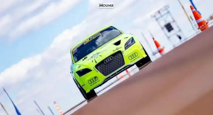 Image à la une de Nouroudine remporte la 2e manche et pulvérise le record en passant