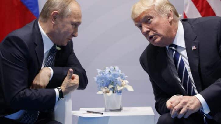 Image à la une de Donald Trump accuse Vladimir Poutine de dire “beaucoup de conneries” sur l’Ukraine