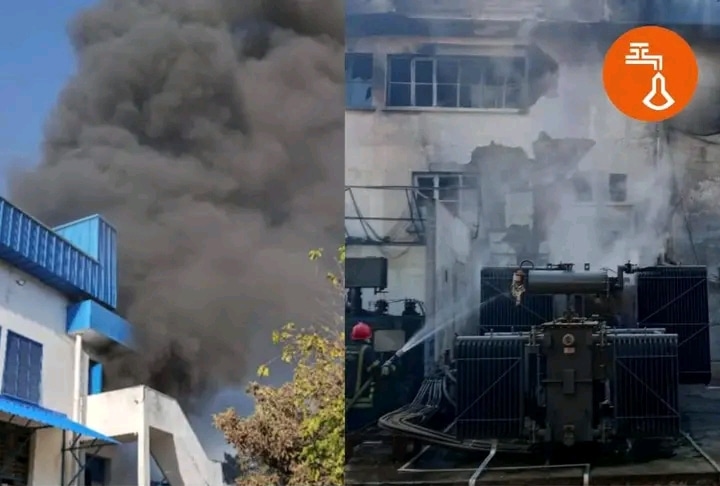 Image à la une de COUPURE DE COURANT –  La centrale électrique d’Antsirabe prend feu