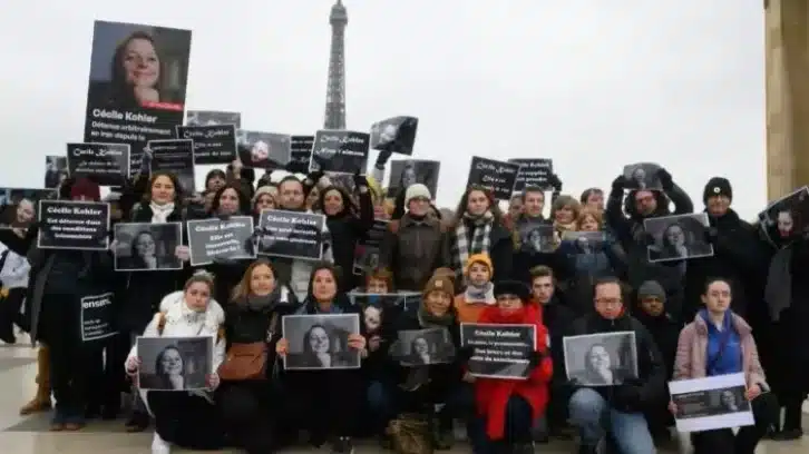 Image à la une de Otages français en Iran: Cécile Kohler et Jacques Paris inculpés pour “espionnage pour le Mossad” israélien