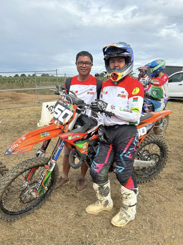 Image à la une de MOTOCROSS – MONDIAL JUNIOR – Jeremy Rakotoarimanana termine 33e du groupe B