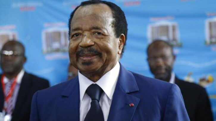 Image à la une de Paul Biya de nouveau candidat: “Le Cameroun se trouve dans un état de présidence par procuration”