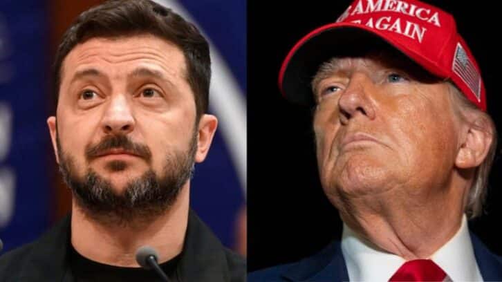 Image à la une de Guerre en Ukraine : Volodymyr Zelensky et Donald Trump se mettent d’accord pour “renforcer la protection” du ciel ukrainien