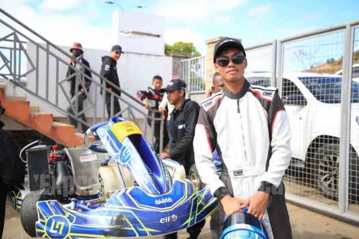 Image à la une de KARTING – CHAMPIONNAT DE MADAGASCAR – Mboara Razafindratsimba survole la concurrence