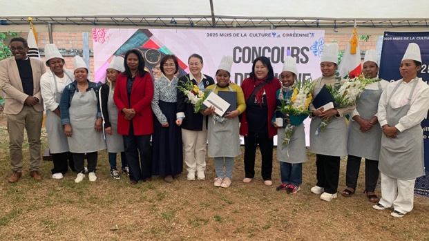 Image à la une de Concours de cuisine coréenne  – Andriambololona Lucile remporte le premier prix
