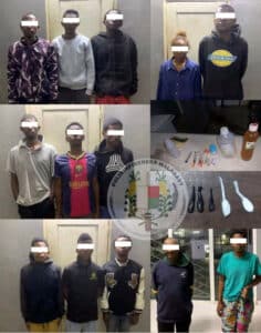 Image à la une de Toamasina : Treize personnes arrêtées pour consommation et détention de drogues dures