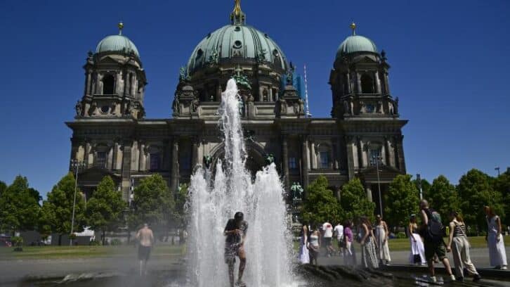 Image à la une de L’Allemagne sue sous la canicule qui a essoré l’Europe
