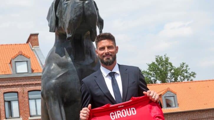 Image à la une de Foot: arrivé à Lille, Olivier Giroud dit se trouver face à “un défi incroyable”