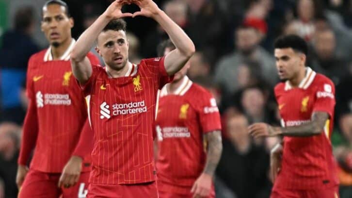 Image à la une de Foot: l’attaquant de Liverpool Diogo Jota et son frère meurent dans un accident de la route