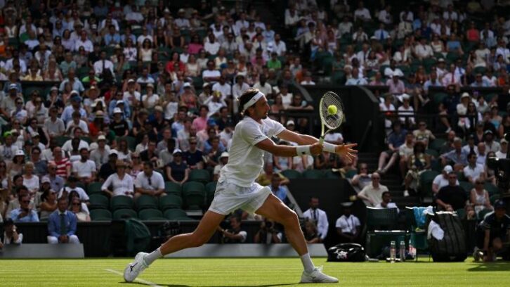 Image à la une de Wimbledon: “quand on gagne, on récupère mieux”, tempère Rinderknech