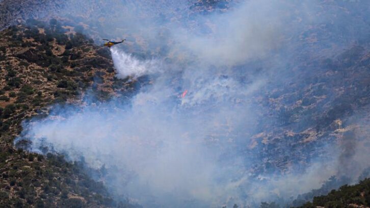 Image à la une de Grèce : nouvel incendie près d’Athènes