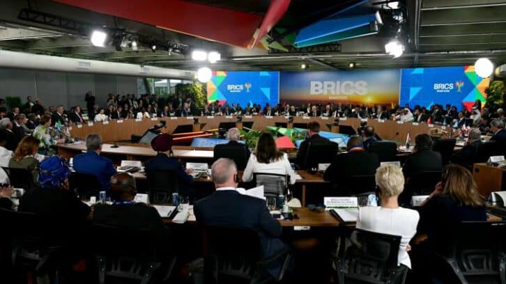 Image à la une de Droits de douane: les Brics ne cherchent pas la confrontation, selon Pékin