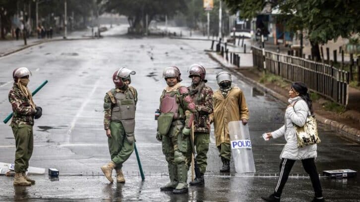 Image à la une de Au Kenya, tension et déploiement policier massif face aux nouvelles manifestations antigouvernementales