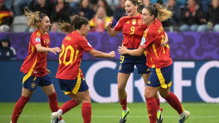 Image à la une de Euro-2025: L’Espagne de Bonmati et Putellas trop forte pour la Belgique