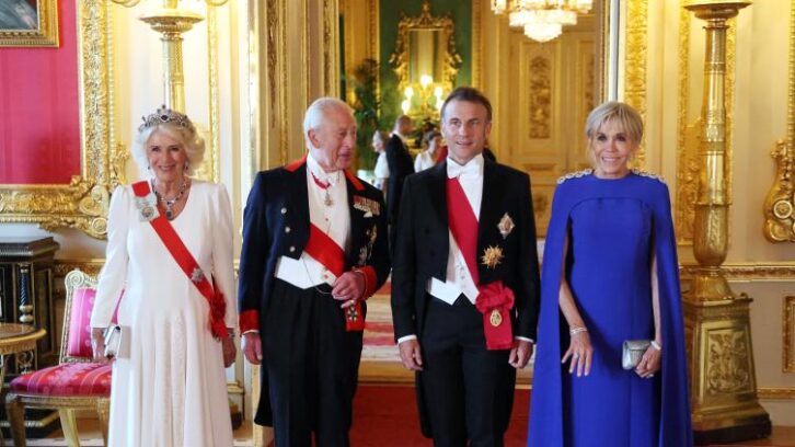 Image à la une de Faste royal et “entente amicale” au premier jour de la visite d’Etat de Macron au Royaume-Uni
