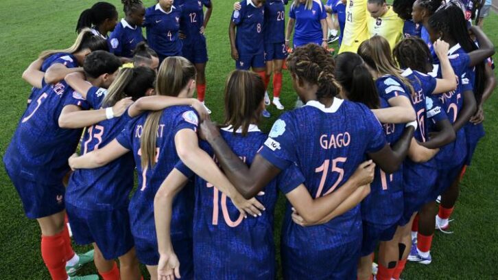 Image à la une de Euro-2025: l’équipe de France et sa jeunesse veulent enchaîner face au Pays de Galles