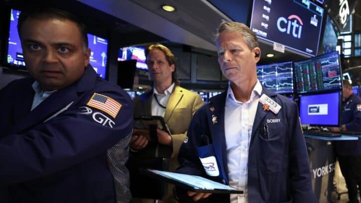 Image à la une de Wall Street s’inquiète des droits de douane visant le Canada