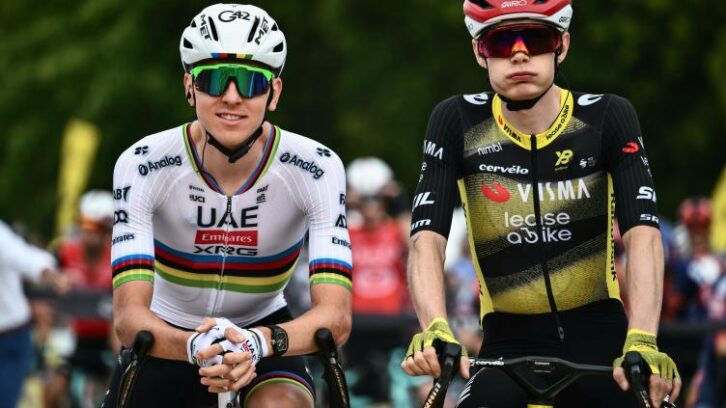 Image à la une de Tour de France: le ton monte entre Pogacar et l’équipe de Vingegaard
