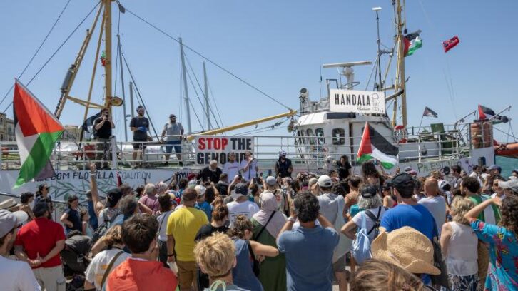 Image à la une de Italie: départ d’un nouveau bateau pour Gaza chargé d’aide humanitaire