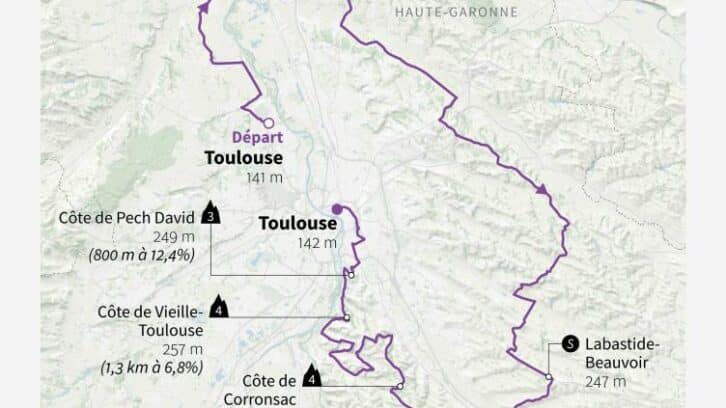 Image à la une de La onzième étape du Tour de France: de l’action autour de Toulouse