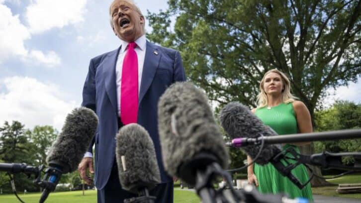 Image à la une de Critiqué par son camp, Trump tente de contenir la controverse sur le dossier Epstein