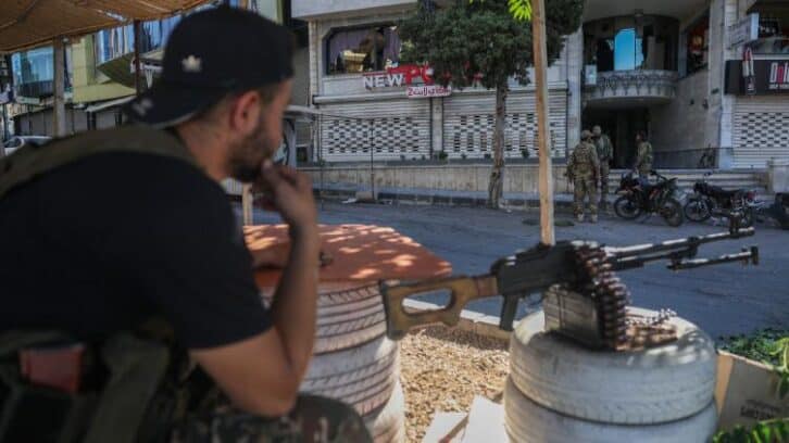 Image à la une de Israël frappe Damas et le sud de la Syrie