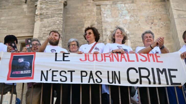 Image à la une de “Le journalisme n’est pas un crime”: les proches de Christophe Gleizes se mobilisent pour sa libération
