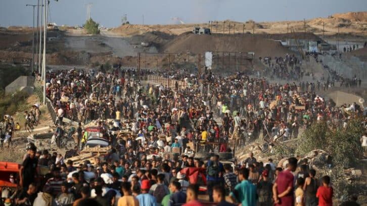 Image à la une de Gaza: 20 morts dans une bousculade à un point d’aide humanitaire
