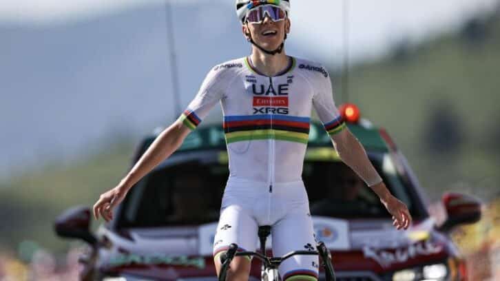 Image à la une de Tour de France: Pogacar assomme le Tour à Hautacam