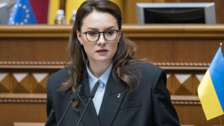 Image à la une de Ukraine: Ioulia Svyrydenko, l’économiste à la tête du nouveau gouvernement