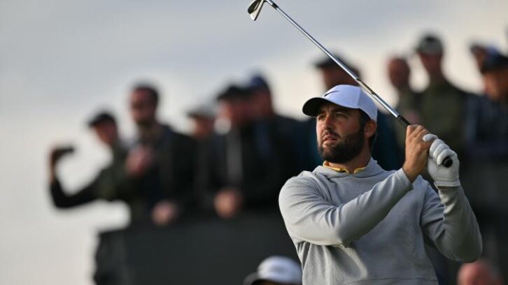 Image à la une de Golf: Scheffler en tête du British Open devant Fitzpatrick, McIlroy se replace