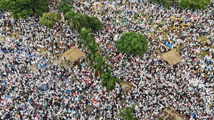 Image à la une de Bangladesh: rassemblement géant du principal parti islamiste à Dacca