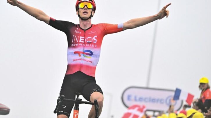 Image à la une de Tour de France: la gloire pour Arensman, la déprime pour Evenepoel