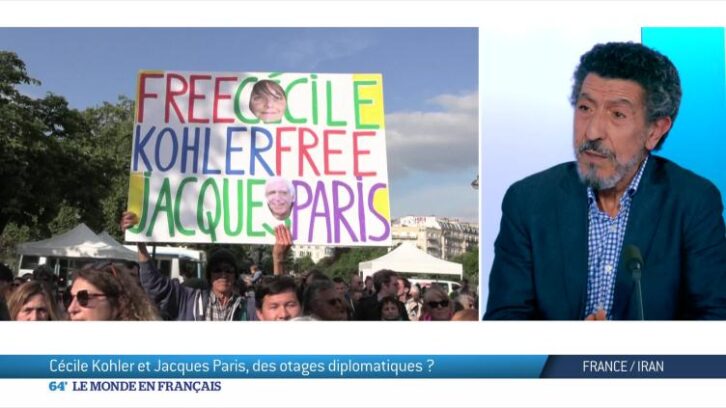 Image à la une de Iran : Cécile Kohler et Jacques Paris , des otages diplomatiques ?