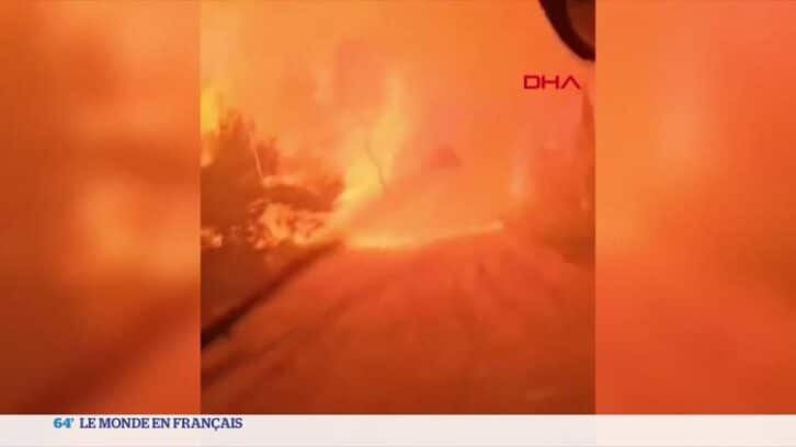 Image à la une de Des incendies en Grèce et en Turquie