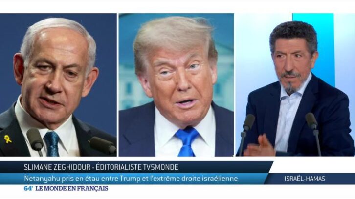 Image à la une de Netanyahu pris en étau entre Trump et l’extrême droite israélienne