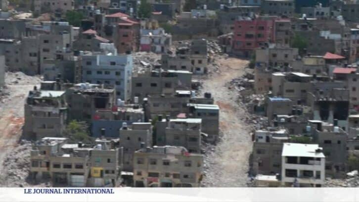 Image à la une de Cisjordanie : les bulldozers dans le camps de Tulkarem