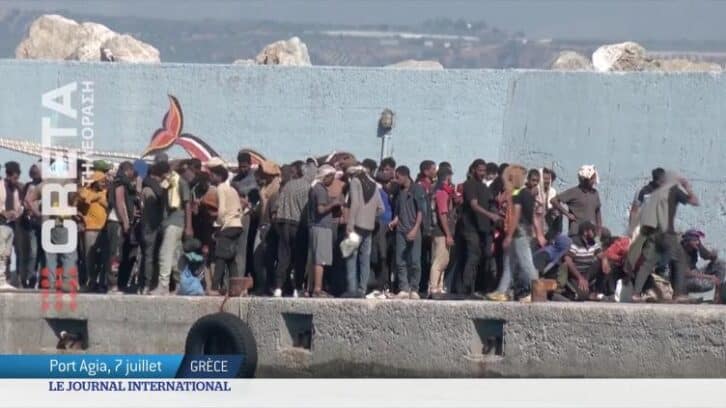 Image à la une de Grèce : l’examen des demandes d’asile en provenance d’Afrique du Nord suspendues